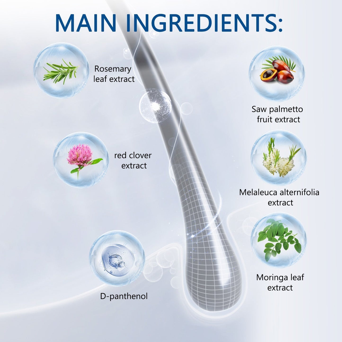 Hair Growth Roll-On Serum –  Fuller Hair in 6 Weeks