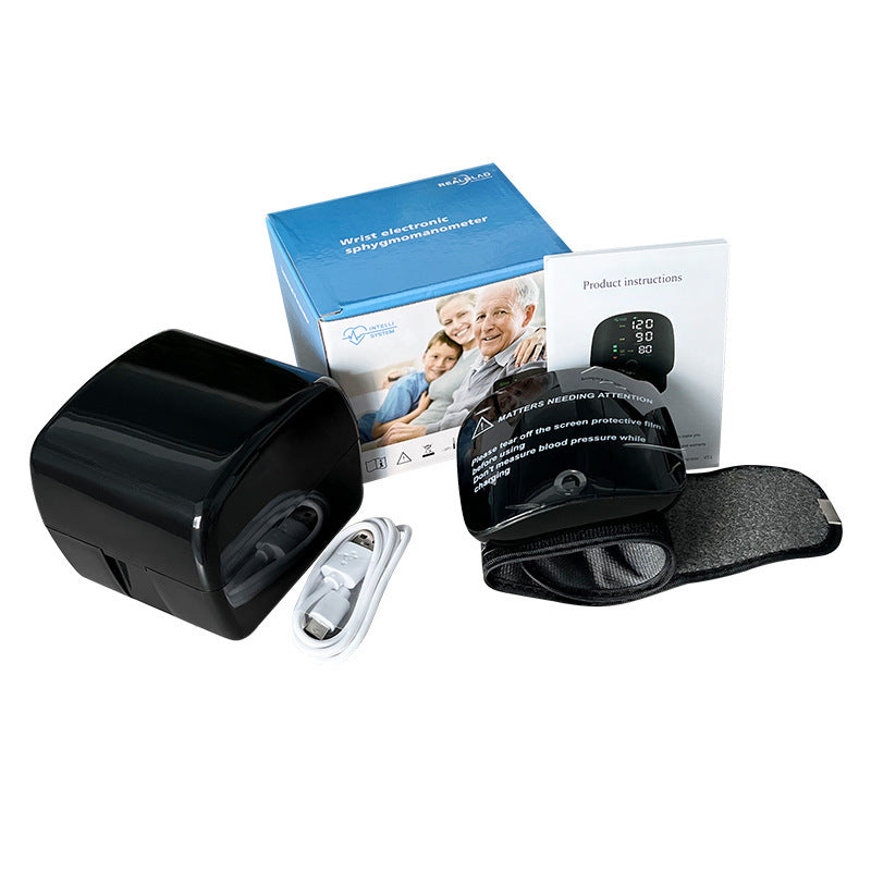 Medical-Grade Blood Pressure Monitor - 1-Button Use with Voice Guidance, Cloud Sync & Long Battery